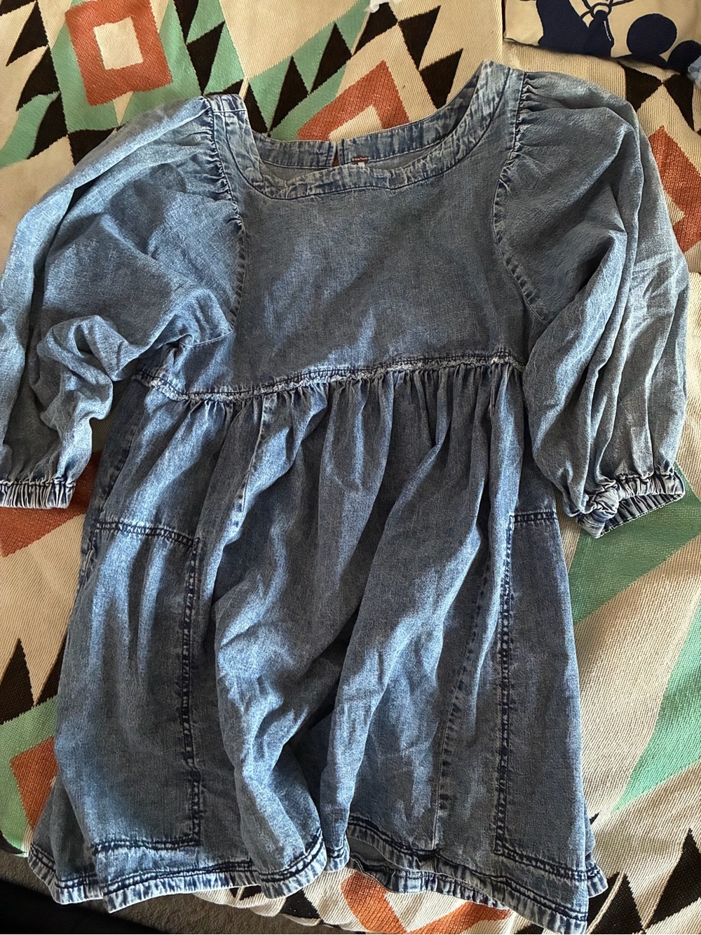 Free People Denim Dress, size small, great condition, cowgirl dress, country